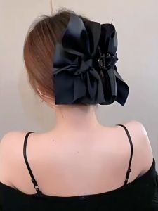 Kẹp tóc nơ RY BĂNG tiểu thư cặp tóc nơ tiểu thư phong cách hàn quốc