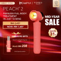 FOREO PEACH 2 IPL Hair Removal Device - Easy Permanent Hair Removal | Laser Hair Removal For Body & Face | Fast | Painless Hair Removal | Skin Cooling. 