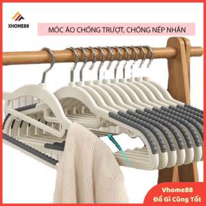 10 Móc treo quần áo chống trượt đa năng