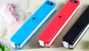 Vacum Sealer Mesin Vakum Makanan Alat Press Perekat Plastik Elektrik Food Portable Impulse Sealer