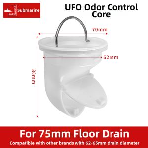 Submarine | Odor Preventive Deodorizing Floor Drain Core Anti-Insect