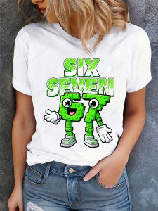 Sanrio | Funny 67 Brainrot Women T Shirts for Laddy Six Seven Brain Rot T-Shirt Party Tshirt for Girls T Shirt for Woman Tops Tees