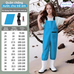 ZHONGZHOU | Bộ Đồ Bò Chống Thấm Nước Cho Trẻ Em
