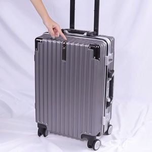 กระเป๋าเดินทางล้อลาก Vusign  20 นิ้ว - 24 นิ้ว กระเป๋าล้อลาก กระเป๋าเดินทาง มีตะขอสำหรับแขวน กันกระแทก Suitcase (40 คลิก)