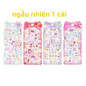 1/4 Bộ Miếng Dán Pha Lê Hello Kitty Kawaii - Trang Trí Dễ Thương Chống Nước Tự Làm Cho Ốp Điện Thoại Và Cốc Nước Văn Phòng Phẩm Dành Cho Nữ