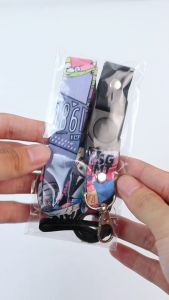 Lanyard Custom Nama Gantungan Card Holder Printing Name Tag Old School - Sigmat13