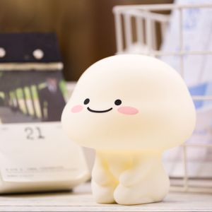 Lampu malam silikon Lampu tidur Quby si Pentol Lamp Star Moly Touch lamp Original Dimmer Kado Hadiah Lucu