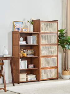 ZHUTING | Wicker Storage and Display Rack Multifunctional