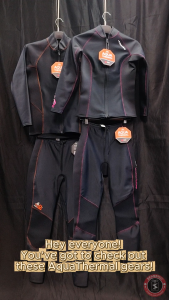 Aropec Aqua Thermal Men Top Jacket Pant Wetsuit for Scuba Diving Snorkeling Freediving Water Sports Seanergy Scuba