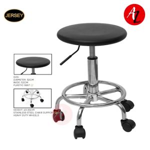 Elevate Your Workspace with the Jersey Modern Industrial Lab Stool