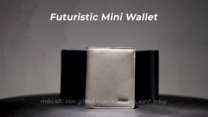 Ví da nam thông minh Natoli dáng đứng bóp đựng thẻ gập đôi cao cấp Ryder Wallet V9