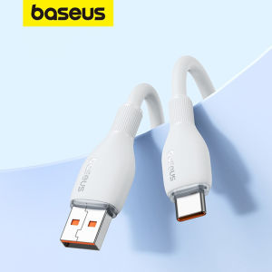 Baseus USB Type C Cable For Realme Huawei Pro Fast Charging Wire USB-C Charger Data Cord For Samsung Oneplus Poco F3 Soft TPE