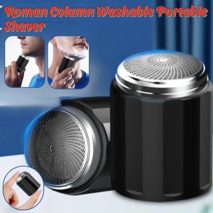 Portable Electric Shaver Mini Waterproof Face Razor Mens Household USB Charging Shaver