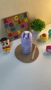 พร้อมส่ง ..กระบอกน้ำ กระติกน้ำ กระบอกน้ำเก็บอุณหภูมิ กระบอกน้ำเก็บความเย็นและร้อน สุดน่ารัก ขนาด 420 ml