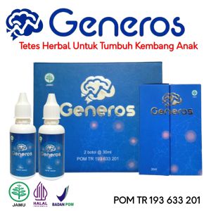 GENEROS ORIGINAL NUTRISI ANAK SPEECH DELAY VITAMIN OTAK ANAK CERDAS