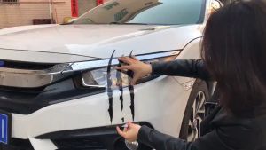 1pcs Car Headlight Sticker Car Reflective Sticker Monster Scratch Sticker Car Styling Car Body Badge