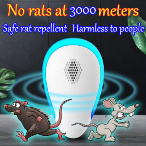 No rats at 3000 meters Rat Repellent Ultrasonic Safe rat repellent Harmless to people Pest Reject ultrasonic Pest repeller ultrasonic repellent pest reject ultrasonic 老鼠驱赶器