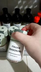 Minimalist Pantry/Bath Labels - High quality waterproof matte vinyl sticker(2x2 size) SOLD PER PIECE