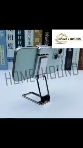 HOME + HOUND 1PCS Back Clamp Phone Stand 360°Rotating Holder stand Folding Metal Mechanical Phone Universal Bracket