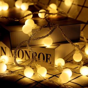 Warm Yellow Flashing Decorative Light Strips