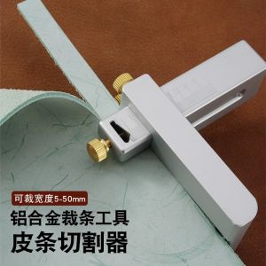 Bộ Dụng Cụ Cắt Da Bằng Nhôm Nguyên Khối DIY Bộ Dụng Cụ Cắt Dây Thừng Thủ Công Bộ Dụng Cụ Cắt Da Thắt Lưng Bộ Dụng Cụ Cắt Da