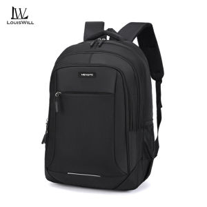 LouisWill Fashion Men’s Backpack Portable Laptop Backpack Oxford Cloth Business Travel Bag Notebook Bag Waterproof Backpack College Commuting Backpack Leisure School Bag For Travel Study Business
