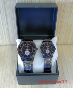 JAM Tangan Rante Parish Cauple Elegen Diameter 40/32 mm