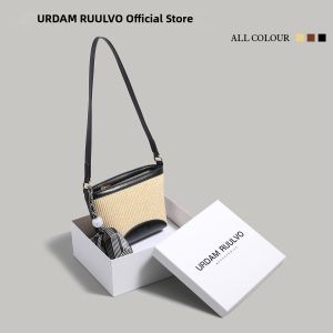 URCDN RDALVO | Vintage Multicolor Straw Bag Crossbody Shoulder