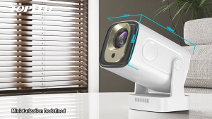 NEW HY260Pro projector home 1080P living room wall projection portable mini 4K short-throw projector WiFi Bluetooth voice