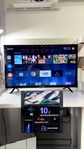 ทีวี 43 นิ้ว Smart TV ทีวี 32 นิ้ว สมาร์ททีวี 4K UHD LED ระบบ android TV Wifi/Youtube/Nexflix/Googleplay รับประกัน