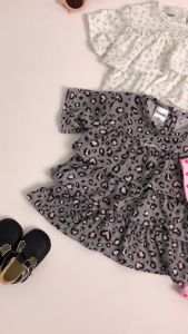 Thanaya Kids - Abby Top / Baju Atasan Anak Perempuan / Kaos Anak Perempuan 3 Susun