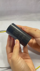 KAPASITOR MESIN CUCI SATU TABUNG 5uF KAPASITOR SINGLE TINS CAPASITOR MESIN CUCI