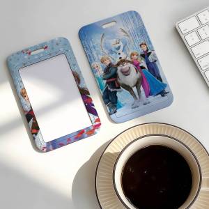 Disney | Hot Movie F-Frozen-S Card Holder Cardcase Bank Credit Student ID Subway Work Permit Badge Holder
