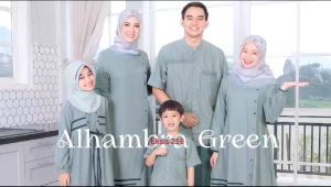 SARIMBIT KELUARGA SERIES 2024 EKSIS 256 ALHAMBRA GREEN | BY SEPLY | SIMPLE MANIS CANTIK FRIENDLY