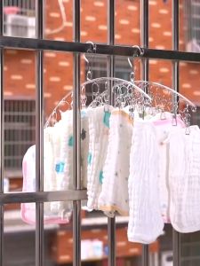 Móc Phới Tất INOX Móc Phơi Đồ Quần Áo Đa Năng Chống Rơi Kẹp Kẹp