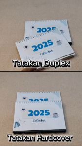Desain Minimalis dan Estetis Kalender Meja Duduk 2025 yang Lengkap
