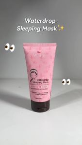 Viva White Waterdrop Sleeping Mask Moisture Lock 80g BPOM