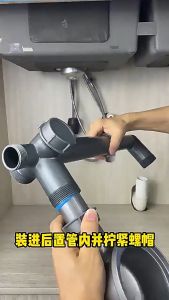 Bộ Xiphong Liền Đúc Chậu Rửa Bát Kama - Ngăn Mùi Chống Tắc Nghẽn Thoát Nước Nhanh Chóng