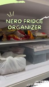 Nero Fridge Organizer /Storage Box Kulkas Organizer Kotak Penyimpanan