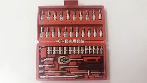 ชุดบล็อกประแจ เครื่องมือช่าง 46 ชิ้น อัพเดทล่าสุด สำหรับการอู่ซ่อมรถ รับประกันความคุ้มค่า 100% ความนิยมในการเปิดโอกาสใหม่ในการทำงาน