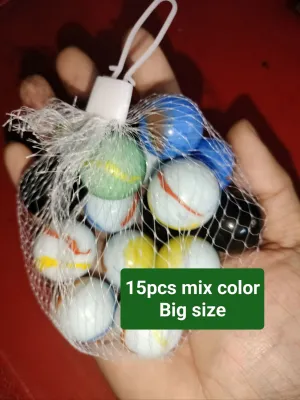 Big marble jolen / holen 15pcs mix color toys