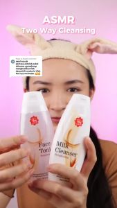 Perawatan Wajah / Facial Cleaners Viva Milk Cleanser 200 Ml & 100 Ml Varian Cucumber Standard Bengkoang Lemon