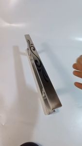 handle tarikan gagang pegangan pintu rumah minimalis model baut tembus bahan stainless anti karat untuk pintu depan dan kamar kayu dan kaca