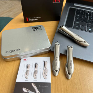 Carbon Steel Nail Clippers Set of Three Anti-Splash Design Slanted Mouth Toe Nail Clippers for Adults Personal Grooming Tools