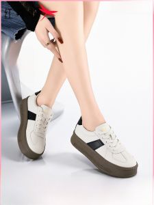 Red Dragonfly Casual Leather Sneakers Womens Shoes 2024 New Arrival Autumn Best Selling Womens Popular White Shoes German Training This Year