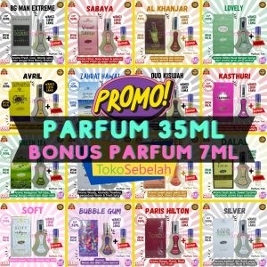 PROMO PARFUM 35ML DOBHA BONUS PARFUM 7ML - PARFUM WANITA PRIA TAHAN LAMA ORIGINAL - MINYAK WANGI PRIA WANITA TAHAN LAMA - PARFUM ARAB PRIA WANITA - FARFUM WANITA PRIA TAHAN LAMA DAN WANGI - PARFUME WANITA PRIA - PARFUM SPRAY ARAB TAHAN LAMA - BISA COD