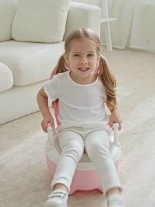 ชุดห้องน้ำเด็ก แบบมีกราฟิกการ์ตูน น่ารัก สำหรับฝึกขับถ่าย วัสดุพลาสติก ปลอดภัย 0-5 ปี