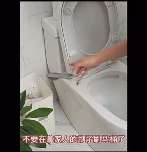 SIKAT PEMBERSIH TOILET KAMAR MANDI MULTFUNGSI DESIGN MELENGKUNG SUDUT TERJANGKAU