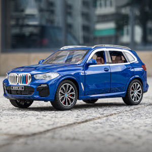 LEO 1:24 BMW X5 Diecast Model Car Alloy Cars Toys Collection Gift For Kids Boy Girl
