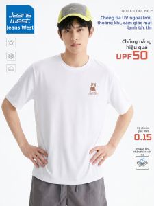 Jeanswest | Áo Thun Nam Dáng Rộng Hút Mồ Hôi Mùa Hè